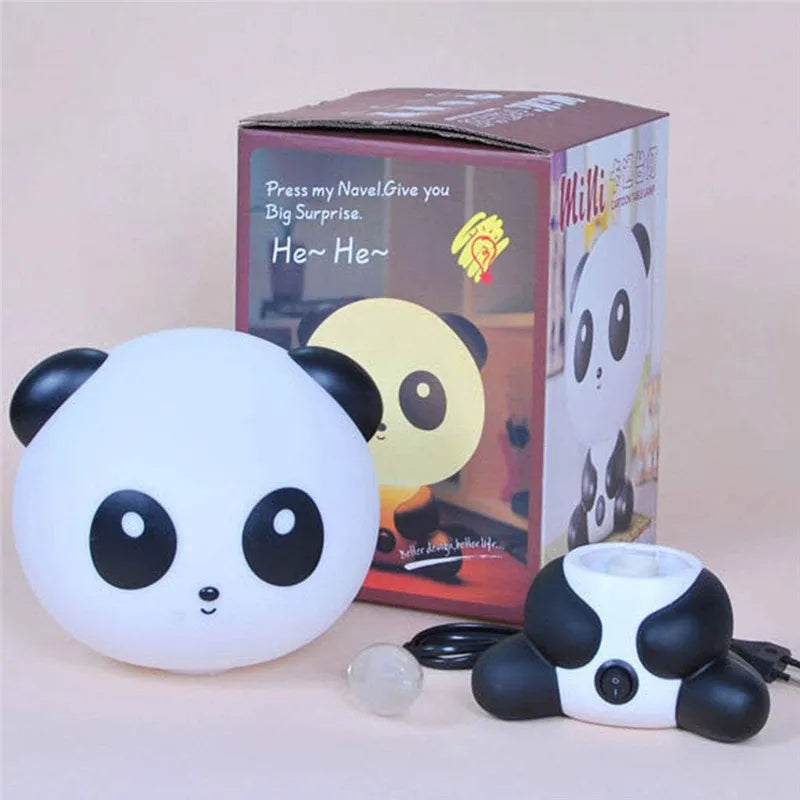 Cartoon LED Night light Baby Kids Room Bedside Table Desk Lamp