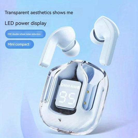 Original Wireless Bluetooth Earphone Transparent HIFI Headphones
