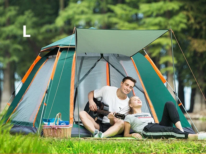 Automatic Tent 3-4 Person Waterproof Camping Tent