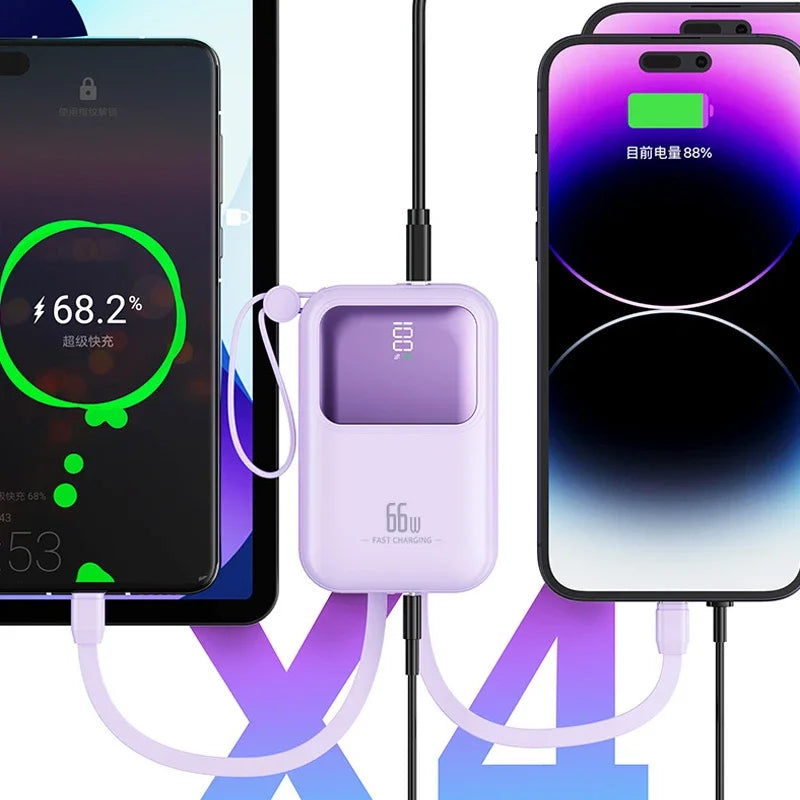 Power Bank 20000mAh Charger Mini Powerbank for iPhone