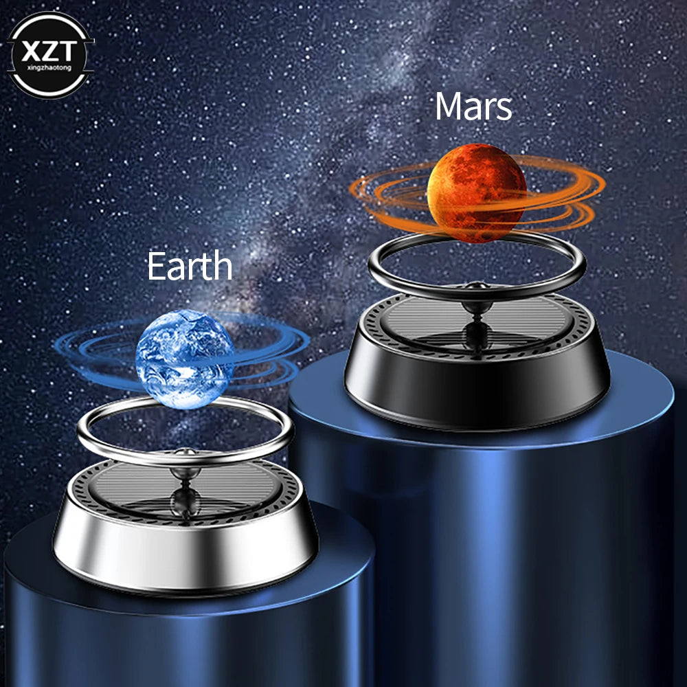 1Pcs Solar Car Aromatherapy Vehicle Perfume Air Freshener