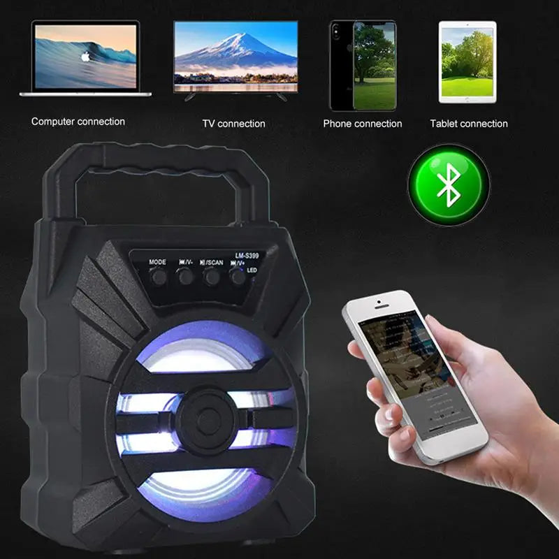 500mAh Bluetooth speaker Sound box high power bluetooth speakers