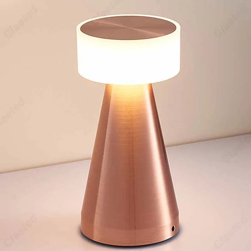 Claeted Retro Bar Table Lamp LED Desktop Night Light