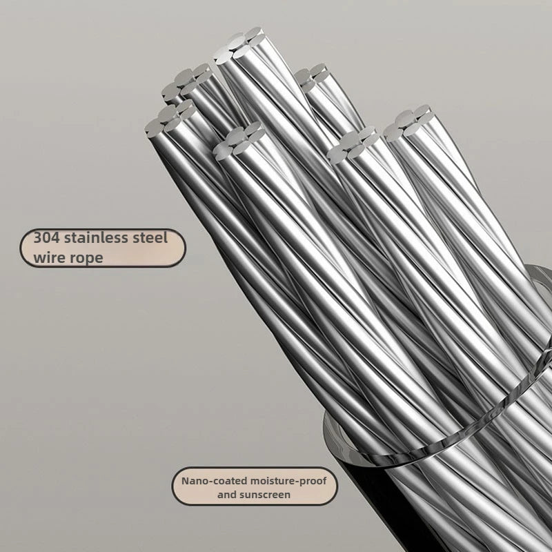 Retractable Clothesline Stainless Seel Pull-Out Clothes-Drying Machine