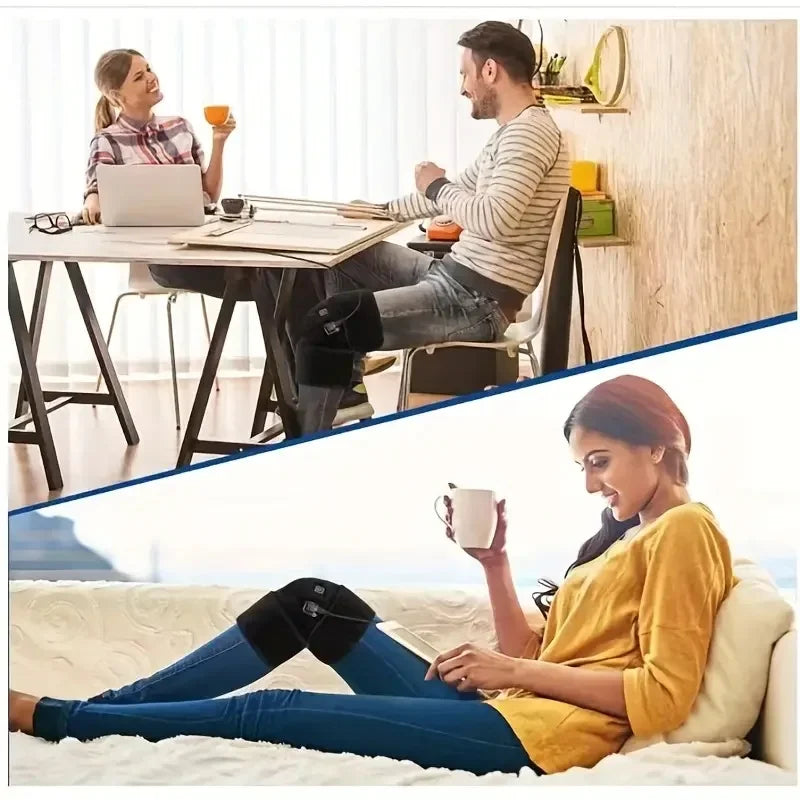 Electric Heating Knee Massage Tool with Adjustable Temperature,