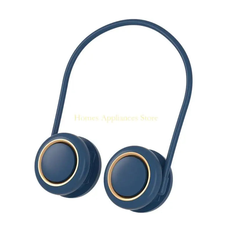 D0AB Portable Hanging Neck Fan Wearable USB Fan