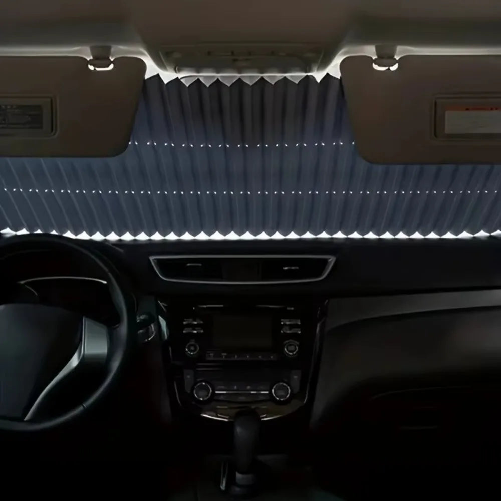 Aluminum Car Sunshade Curtain