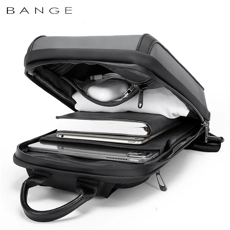 Bange Chest Bag Men Multi functional Men's Oxford
