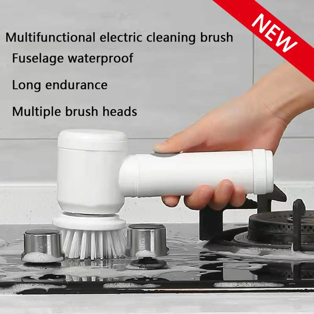 Electric Rotary Cleaning Brush Wireless
