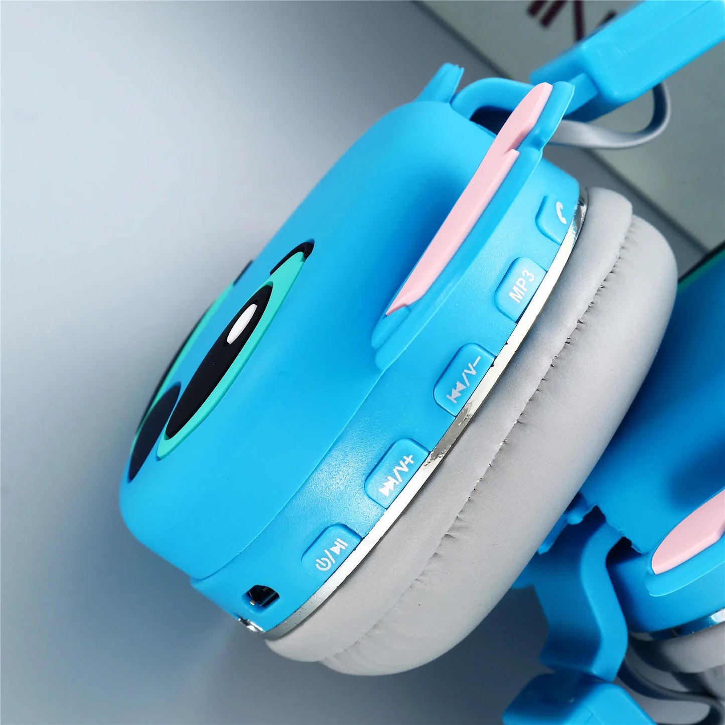 Anime Stitch Bluetooth Foldable Headphone Cartoon Cute Headset