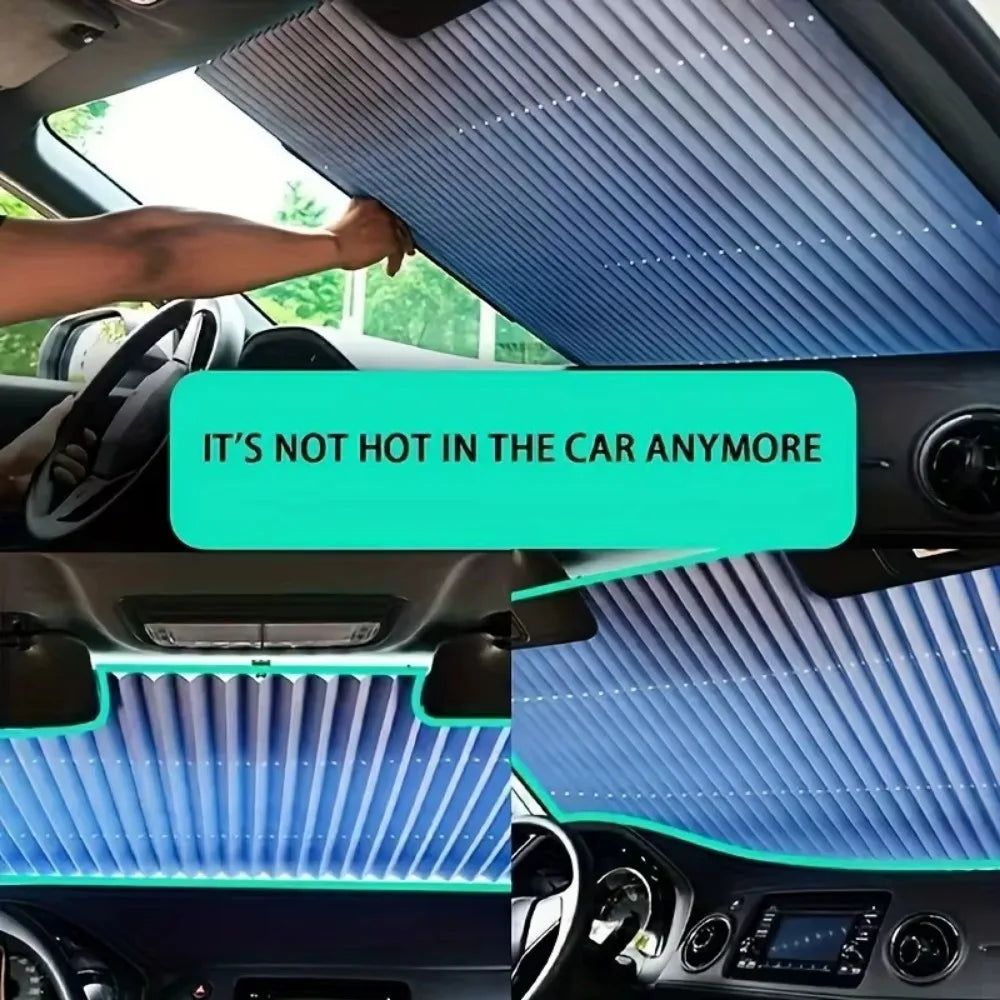 Aluminum Car Sunshade Curtain