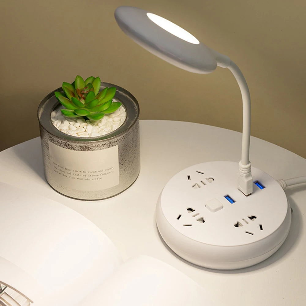 1 Pcs USB Direct Plug Portable Lamp Dormitory Bedside