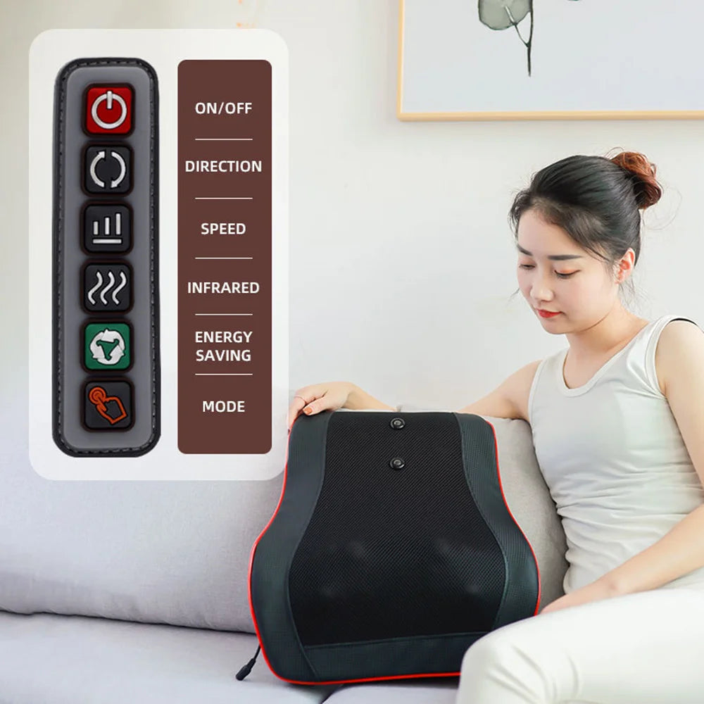 Senxiao  Hot Compress  Home  Back Cervical Spine Waist Shiatsu Massage