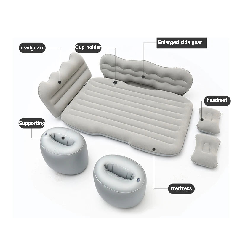Car Travel Bed Automatic Air Mattress Sleeping Pad