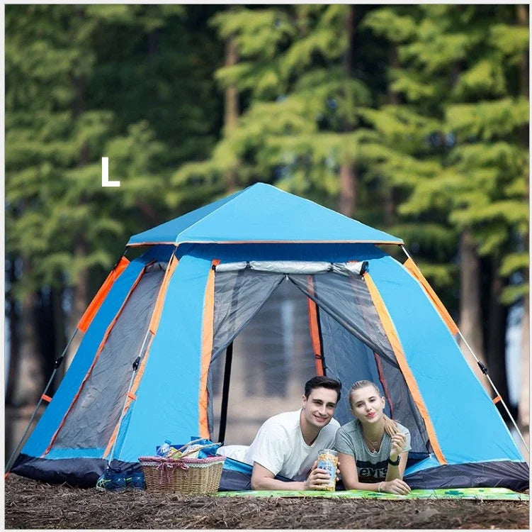 Automatic Tent 3-4 Person Waterproof Camping Tent