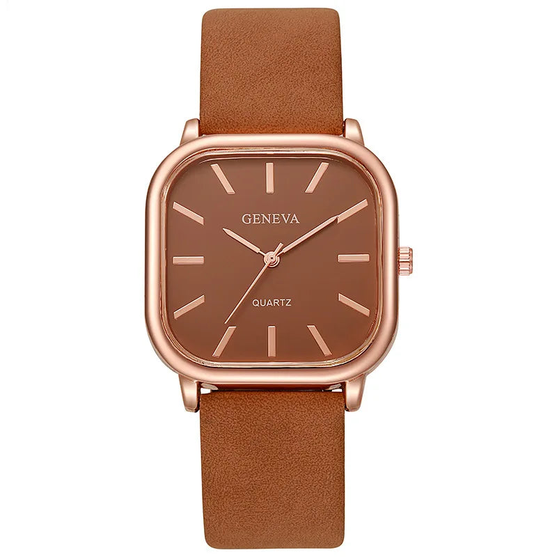Leather Wristwatch