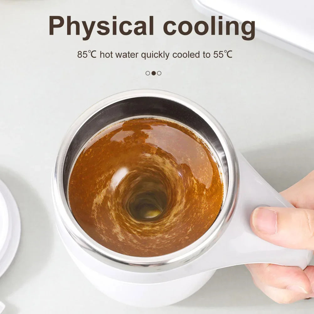 Electric Coffee Mug USB Rechargeable Automatic Magnetic