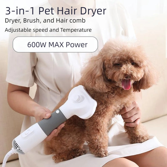 Pet Electric Hair Pulling And Blowing Comb
