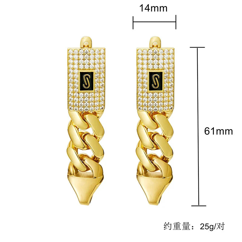 Hip Hop 5A+ CZ Stone Paved Bling Ice Out