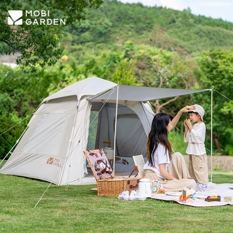 MOBI GARDEN Camping Automatic Tent 3-4 Person