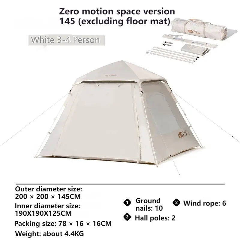 MOBI GARDEN Camping Automatic Tent 3-4 Person