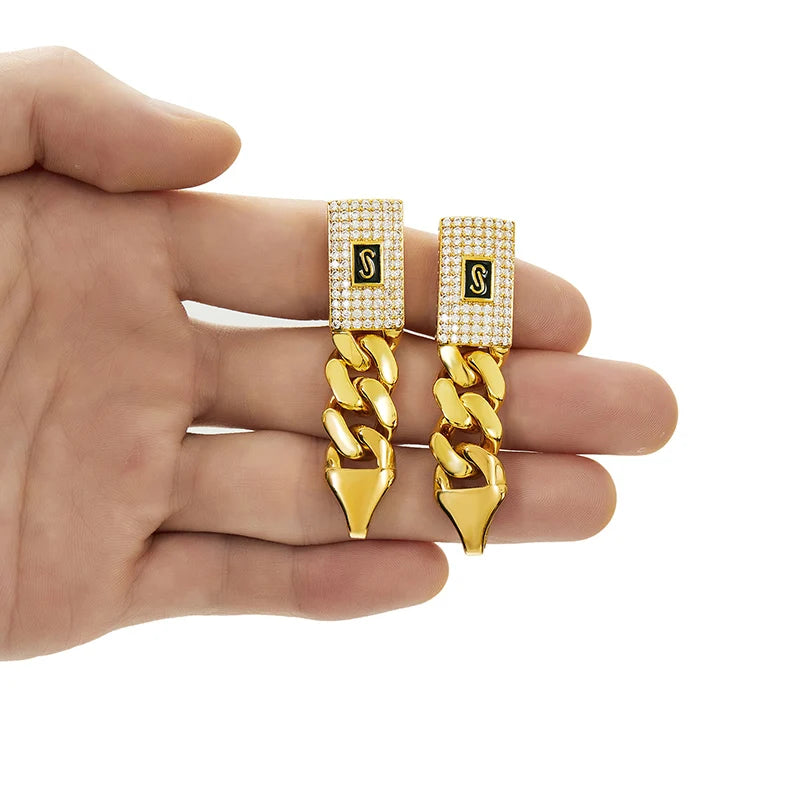 Hip Hop 5A+ CZ Stone Paved Bling Ice Out