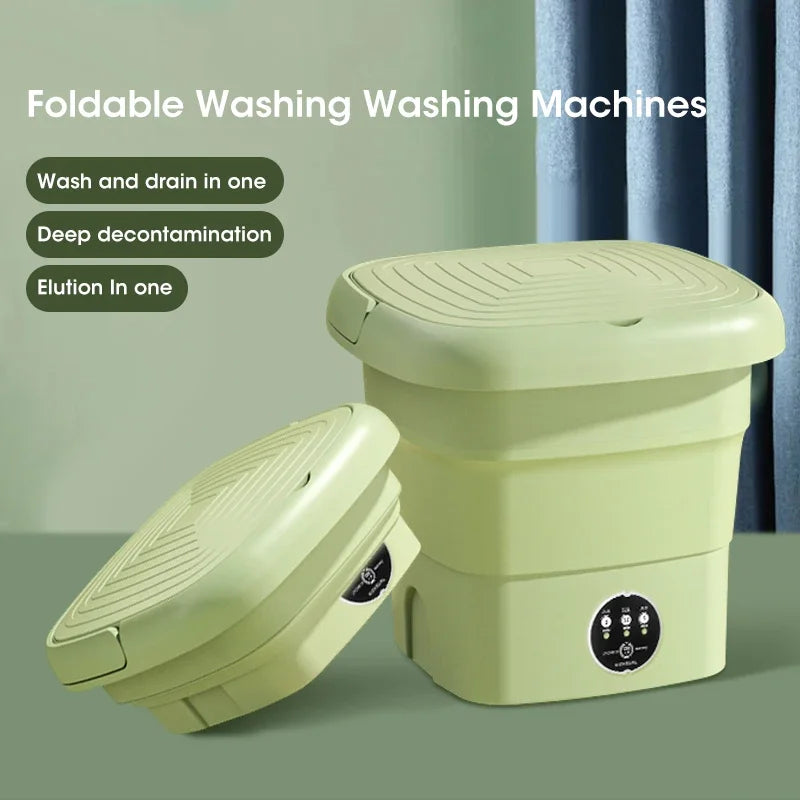 Folding Washing Machine Clothes Sock Barrel Washing Machine