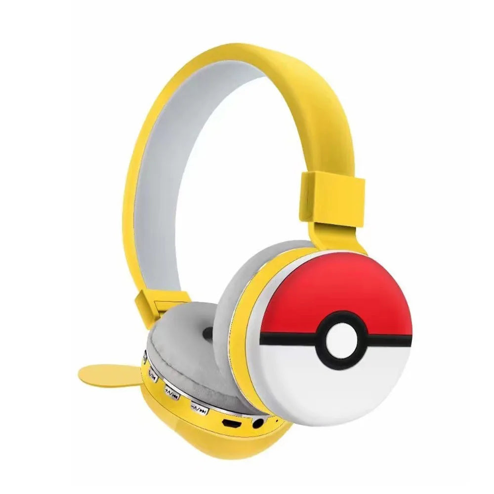 Anime Stitch Bluetooth Foldable Headphone Cartoon Cute Headset