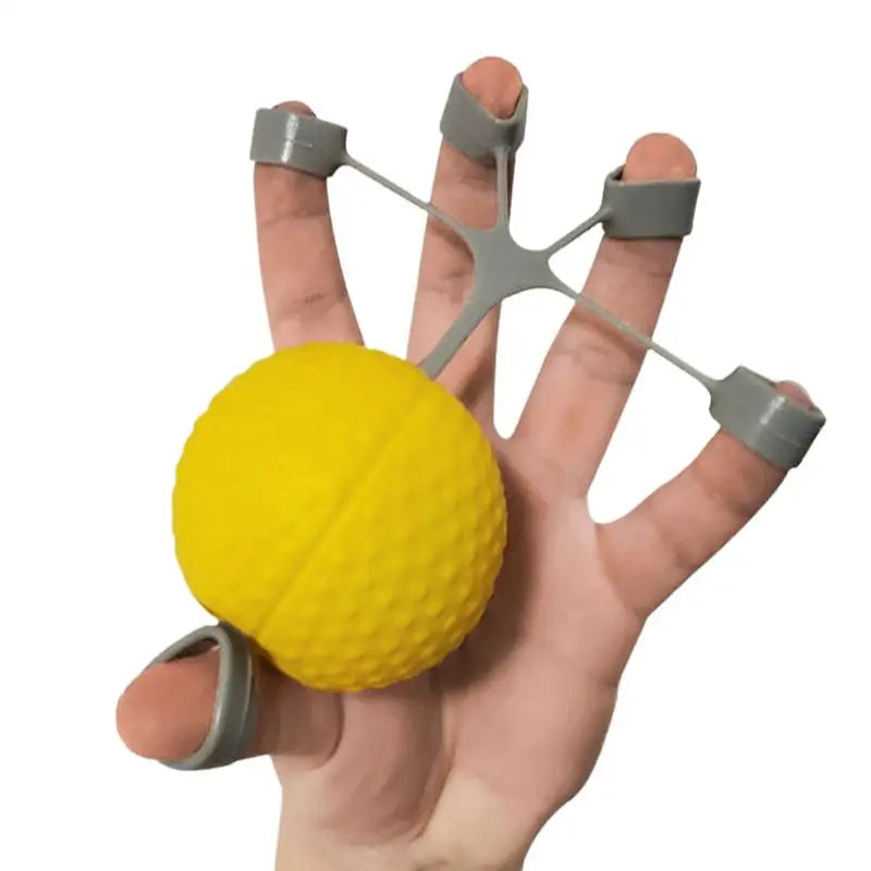 Finger Grip Ball Massage Rehabilitation Training Elderly
