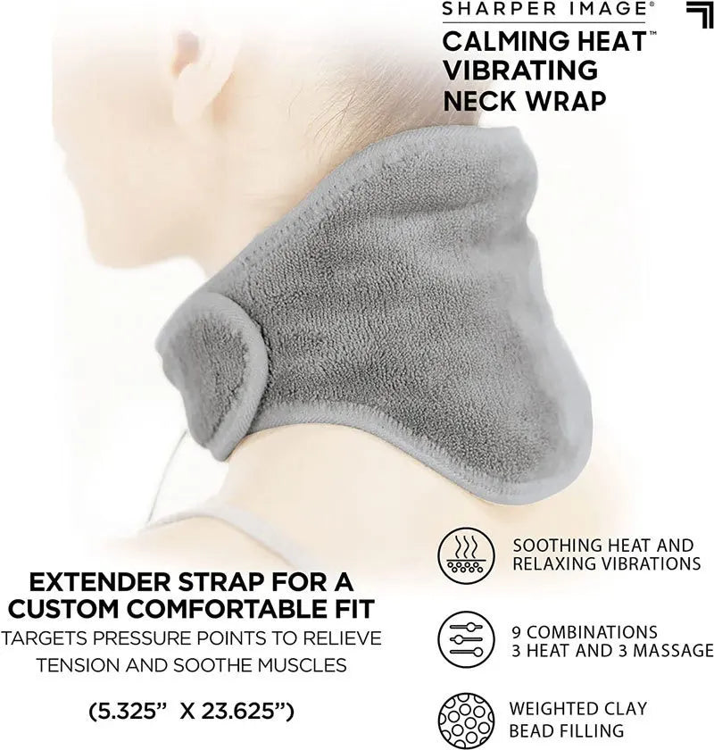 New Hot Sell Portable Heat Massaging Neck Wrap