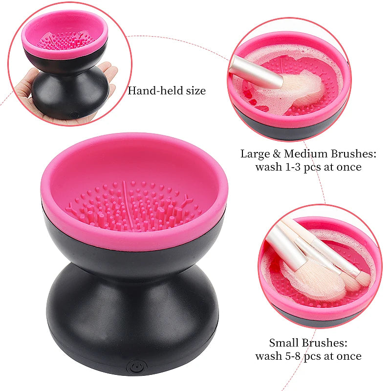 Electric Makeup Brush Cleaner Machine