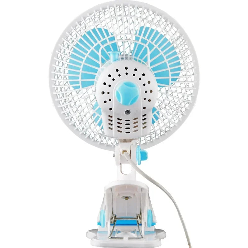 7 Inch Electric Fan Bedside Clip Wall Fan