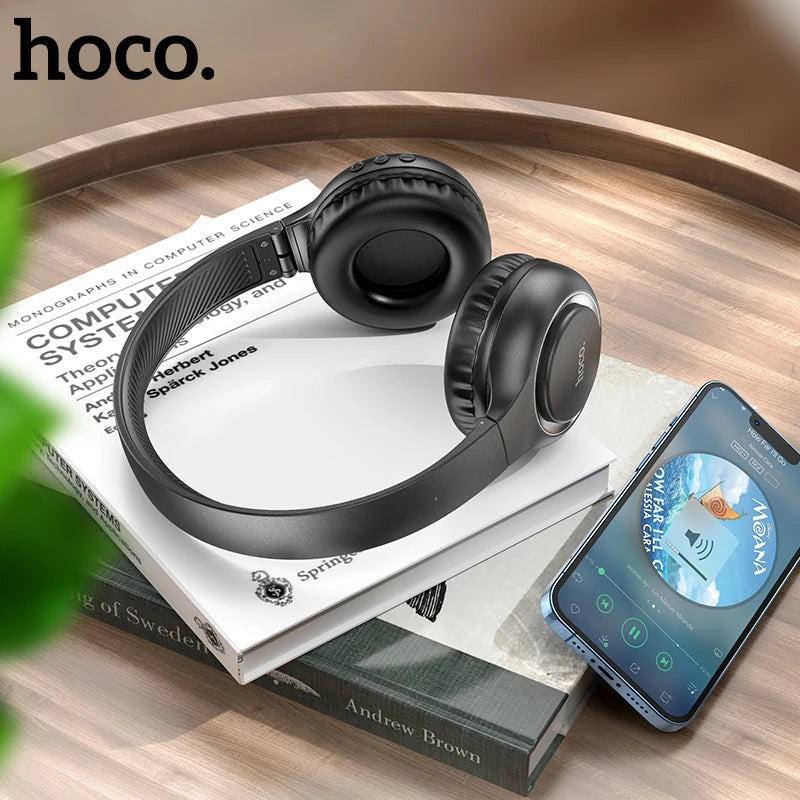 HOCO W41 Stereo Headphone with Mic Bluetooth 5.3 Earphone