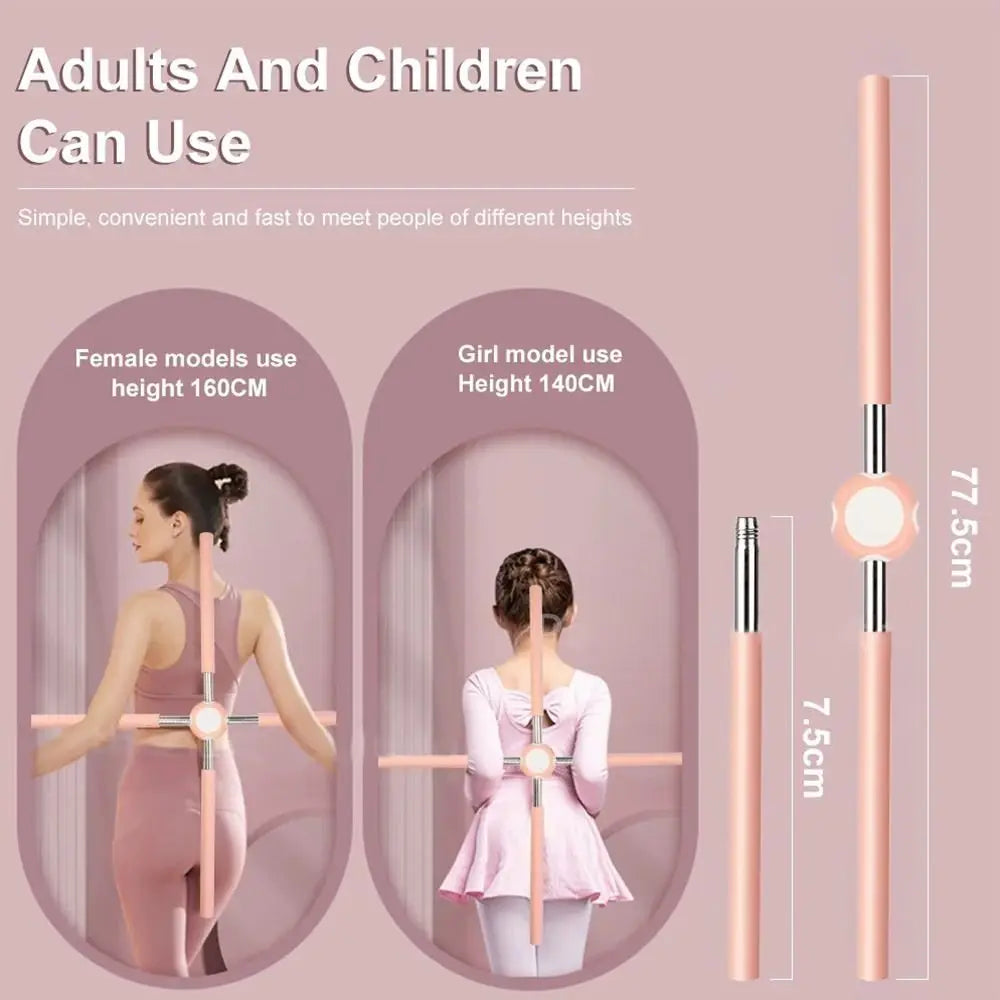 Corrector Body Stick Adjustable Yoga Pole Stainless Steel