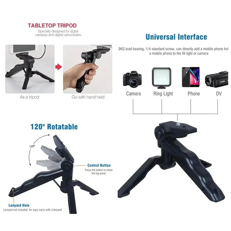 Smartphone Vlogging Kit With Tripod Phone Holder