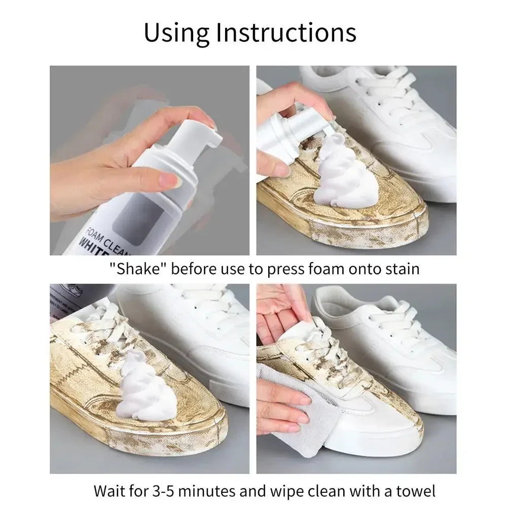 Foam Cleaner For White Shoes