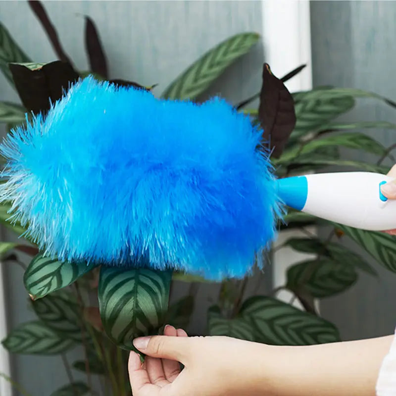 Electric Spin Feather Duste Adjustable Dust Cleaner