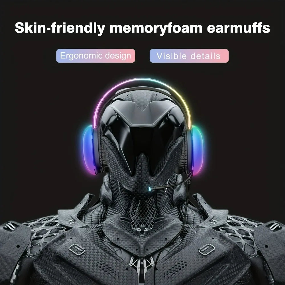 ONIKUMA X25 Headset Gaming RGB Dynamic Lightwith Mic