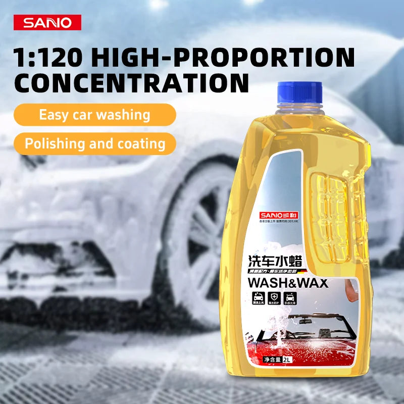 Car Shampoo Concentrated-Remove Oil Film & Brighten