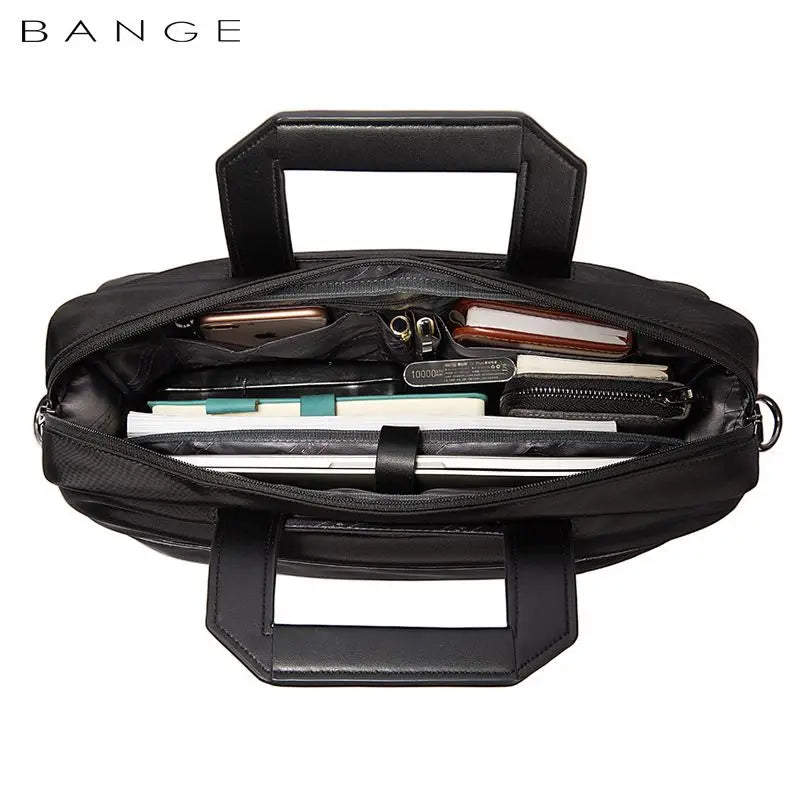 Bange 15.6 Laptop Bag Briefcase for Men Retro Travel