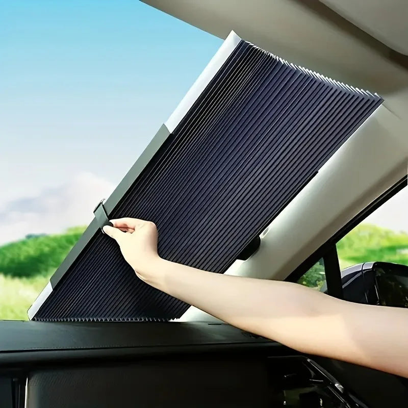 Aluminum Car Sunshade Curtain