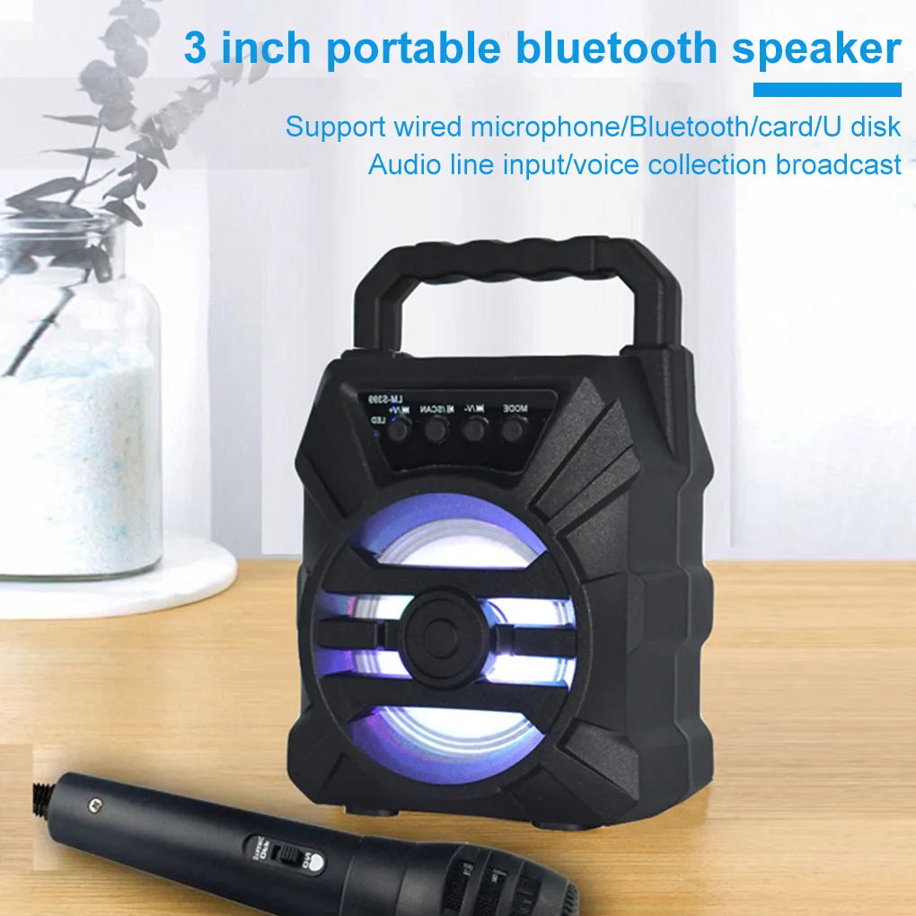 500mAh Bluetooth speaker Sound box high power bluetooth speakers
