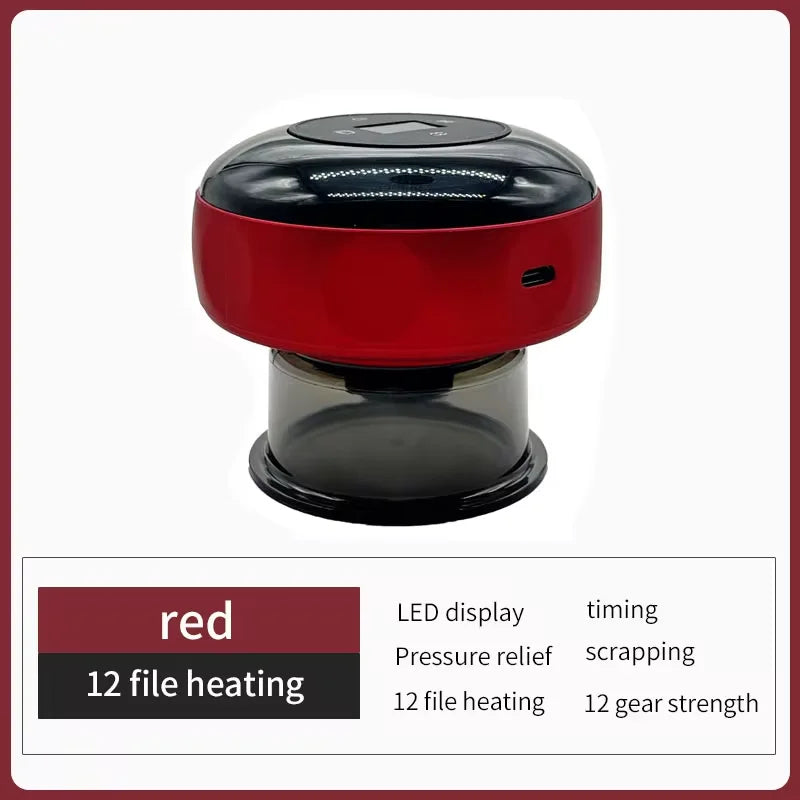 JUSTLANG Rechargeable Electric Vacuum Cupping