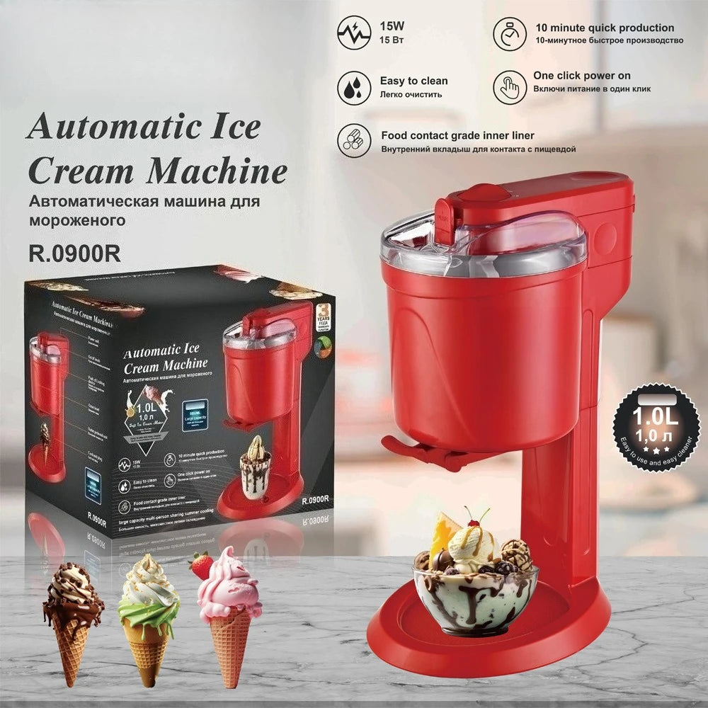 Ice Cream Machine Automatic Stirring Homemade Ice Cream Machine Yogurt Machine