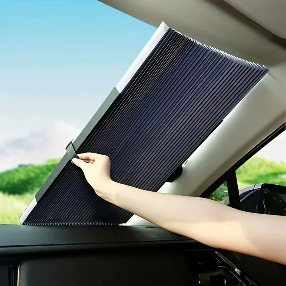 Aluminum Car Sunshade Curtain