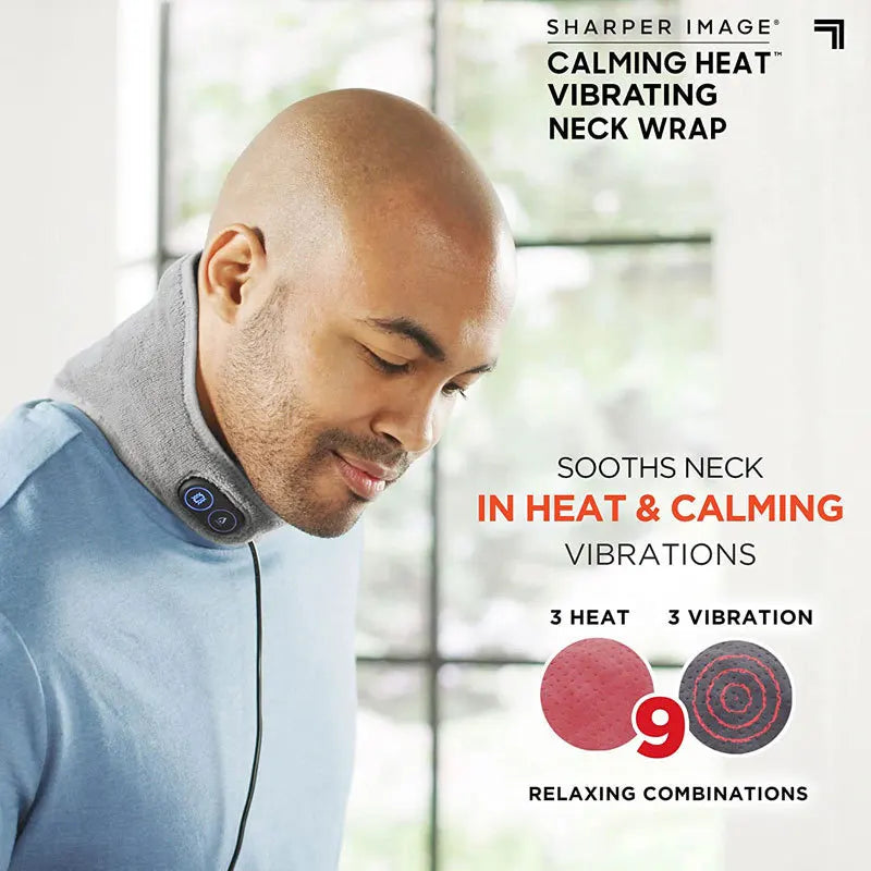 New Hot Sell Portable Heat Massaging Neck Wrap