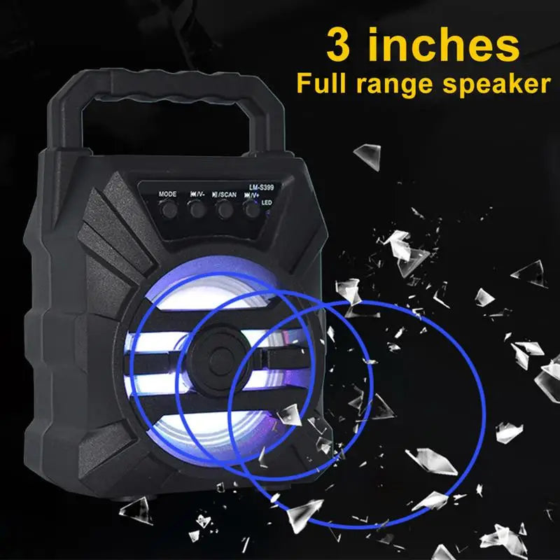 500mAh Bluetooth speaker Sound box high power bluetooth speakers