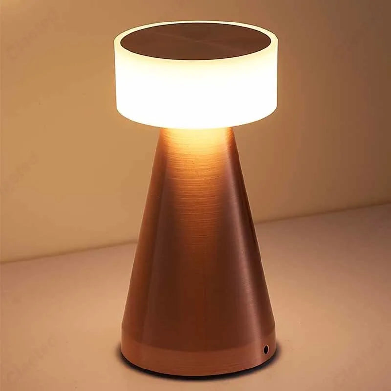 Claeted Retro Bar Table Lamp LED Desktop Night Light