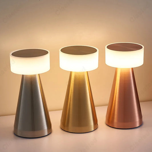 Claeted Retro Bar Table Lamp LED Desktop Night Light