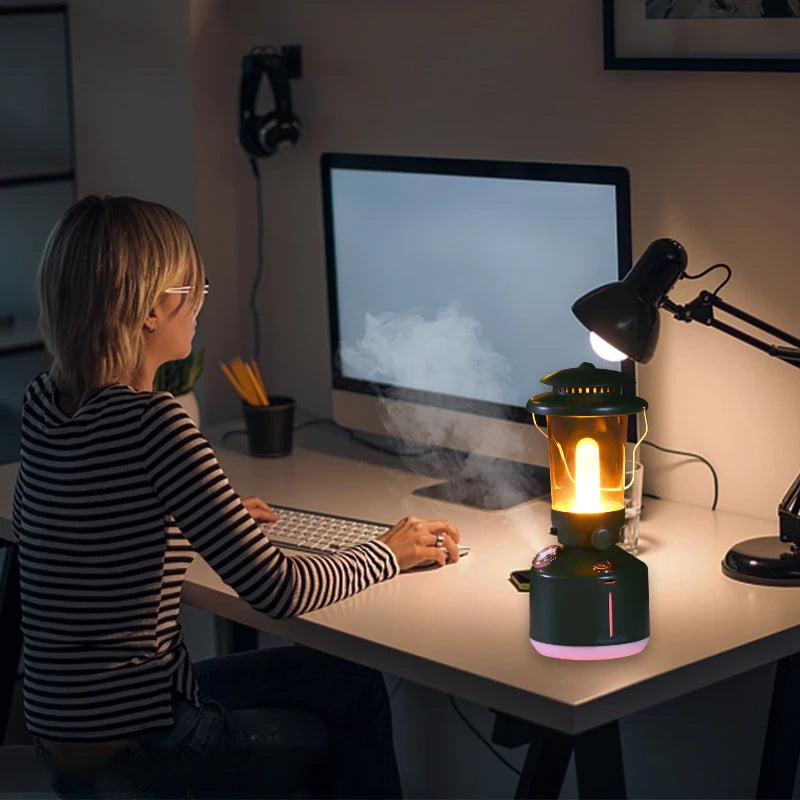 HygeaCommercial Wireless Rechargeable Humidifier Lamp